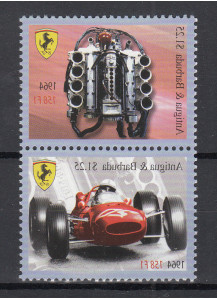 ANTIGUA e BARBUDA  1997 Ferrari 1 valore  in coppia